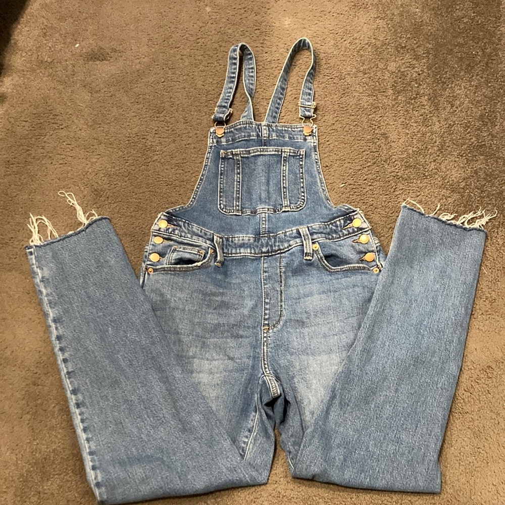Straight leg overalls